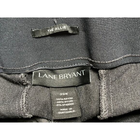 Lane Bryant The Allie Dress Pants Womens Size 20R Gray High Rise Straight Office - Picture 3 of 8